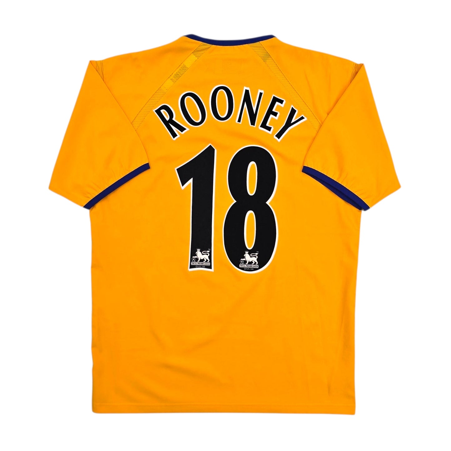 2003/04 Everton Away Football Shirt (M) Puma #18 Rooney