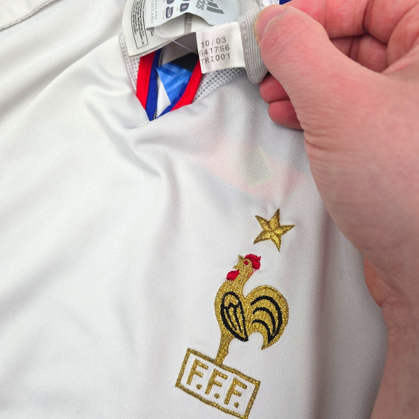 2004/06 France Away Football Shirt (M) Adidas