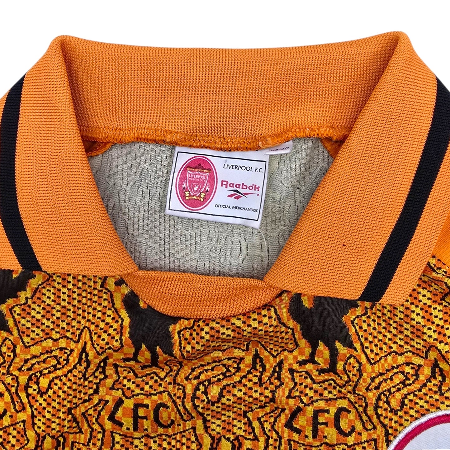 1996/97 Liverpool Goal Keeper Football Shirt (M) Reebok