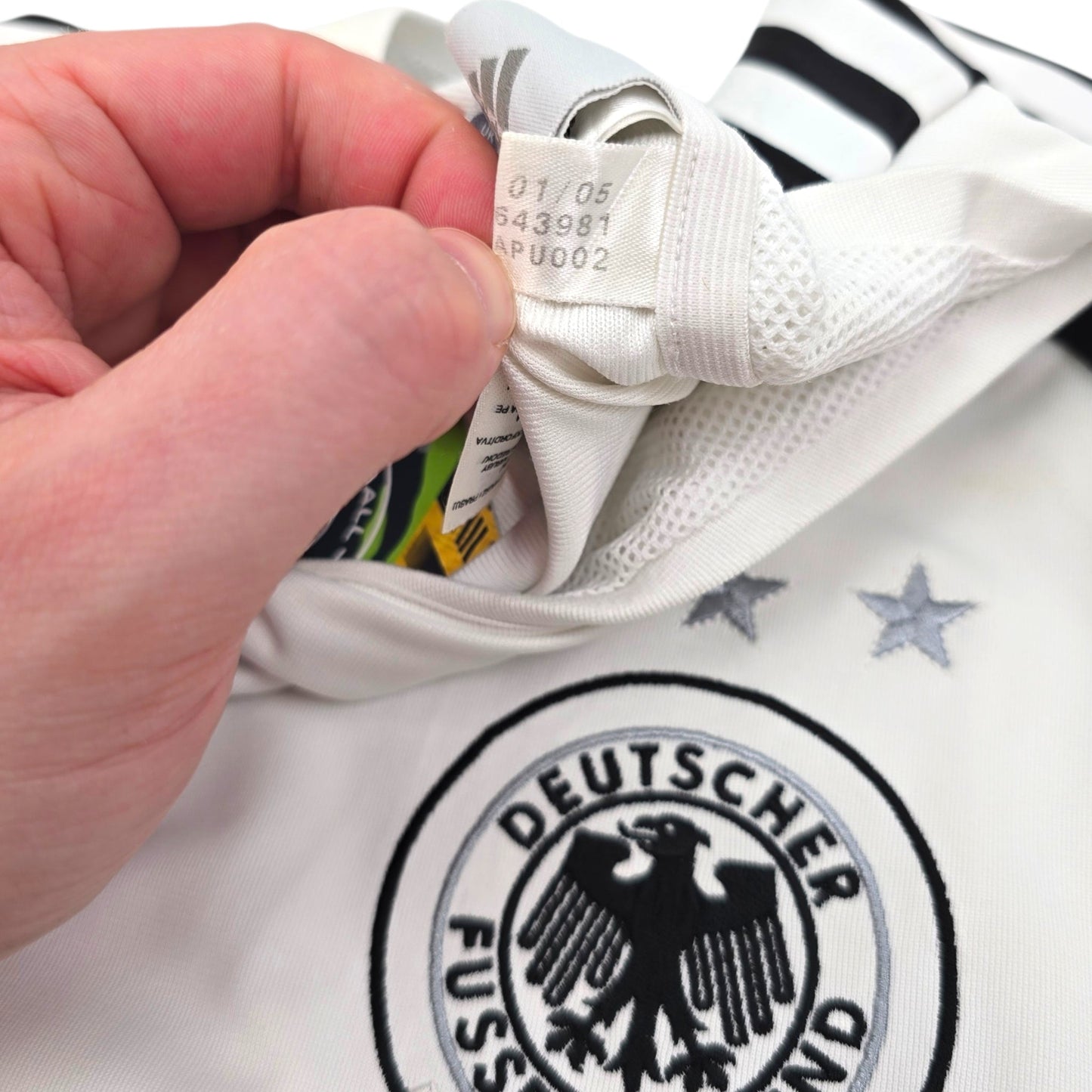 2004/05 Germany Home Football Shirt (L) Adidas #20 Podolski