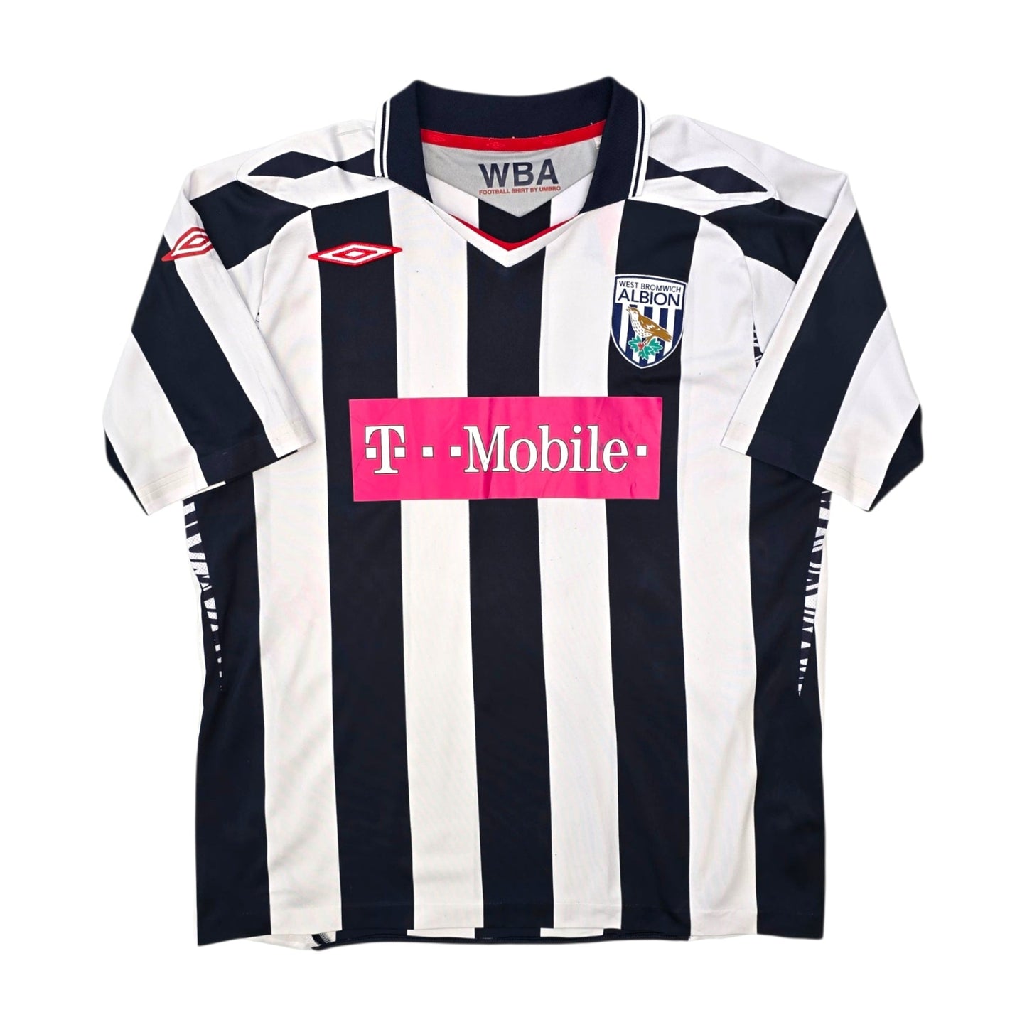 2007/08 West Bromwich Albion Home Football Shirt (L) Umbro #21 Phillips