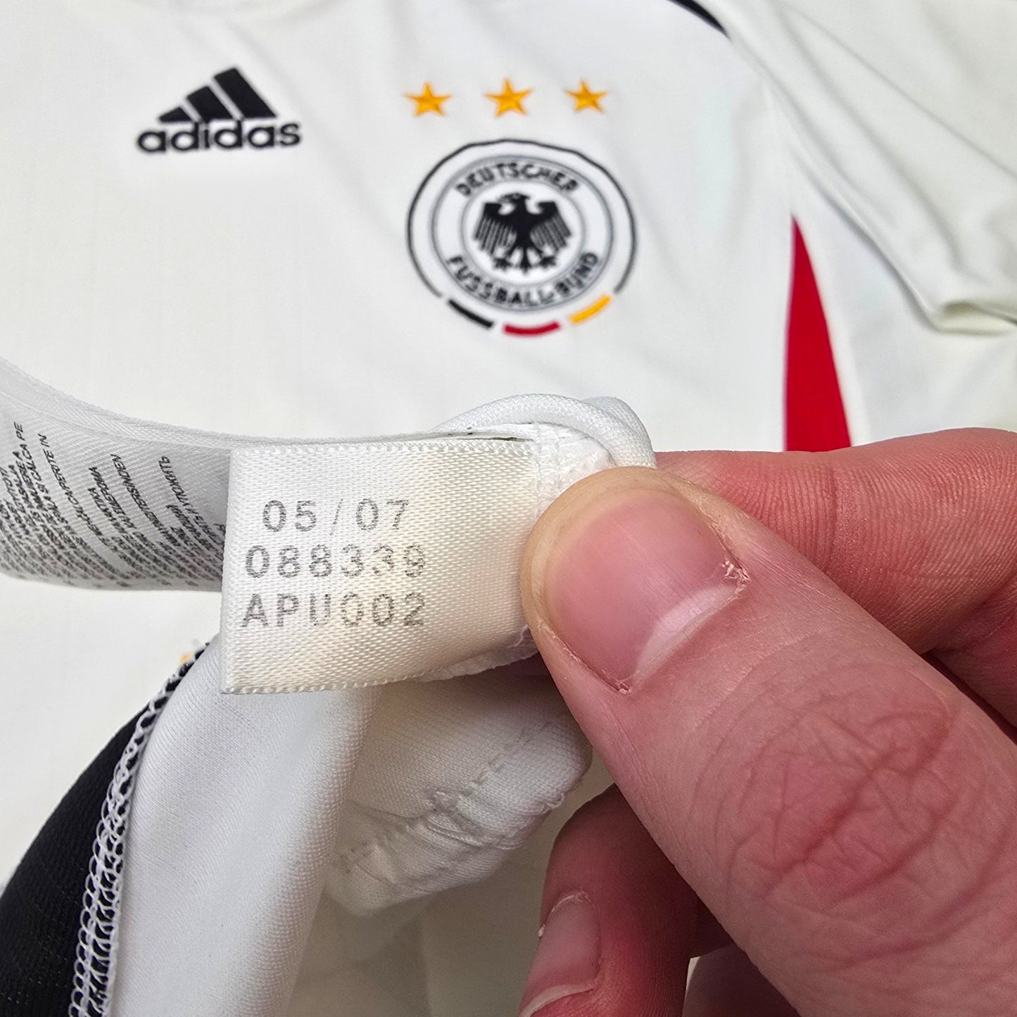 2005/07 Germany Home Football Shirt (S) Adidas