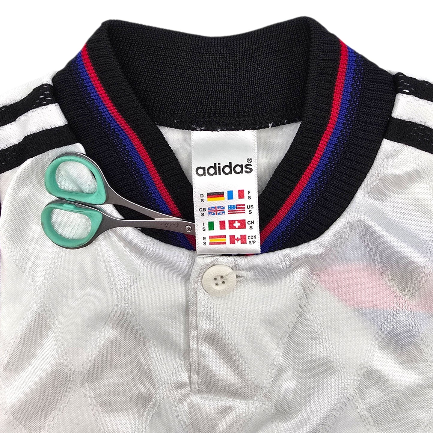1996/98 Bayern Munich Away Football Shirt (S) Adidas