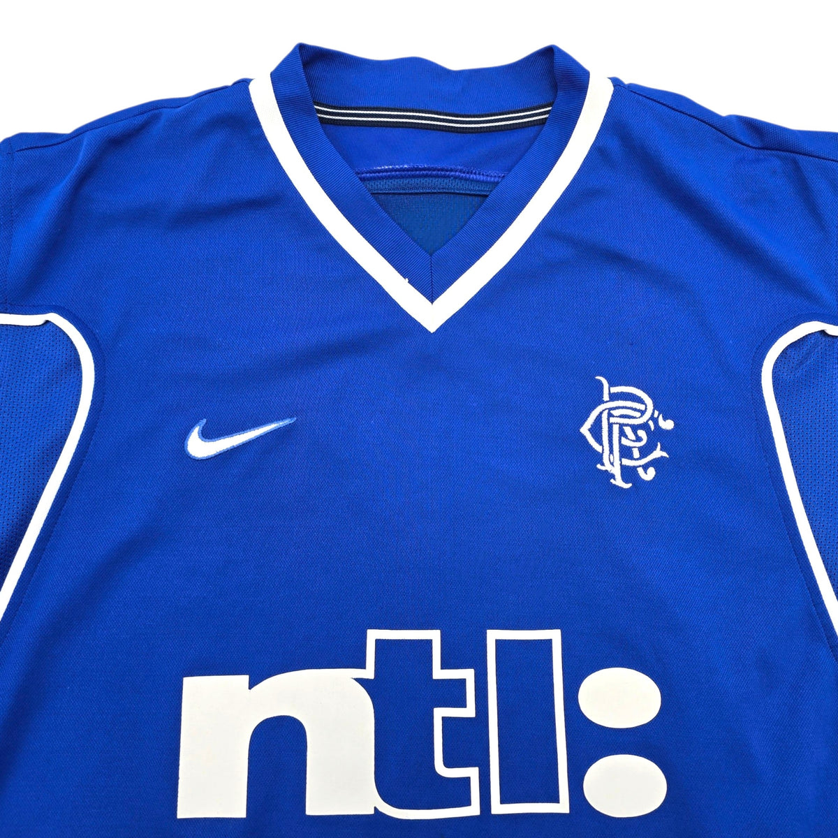 1999/01 Glasgow Rangers Home Football Shirt (M) Nike