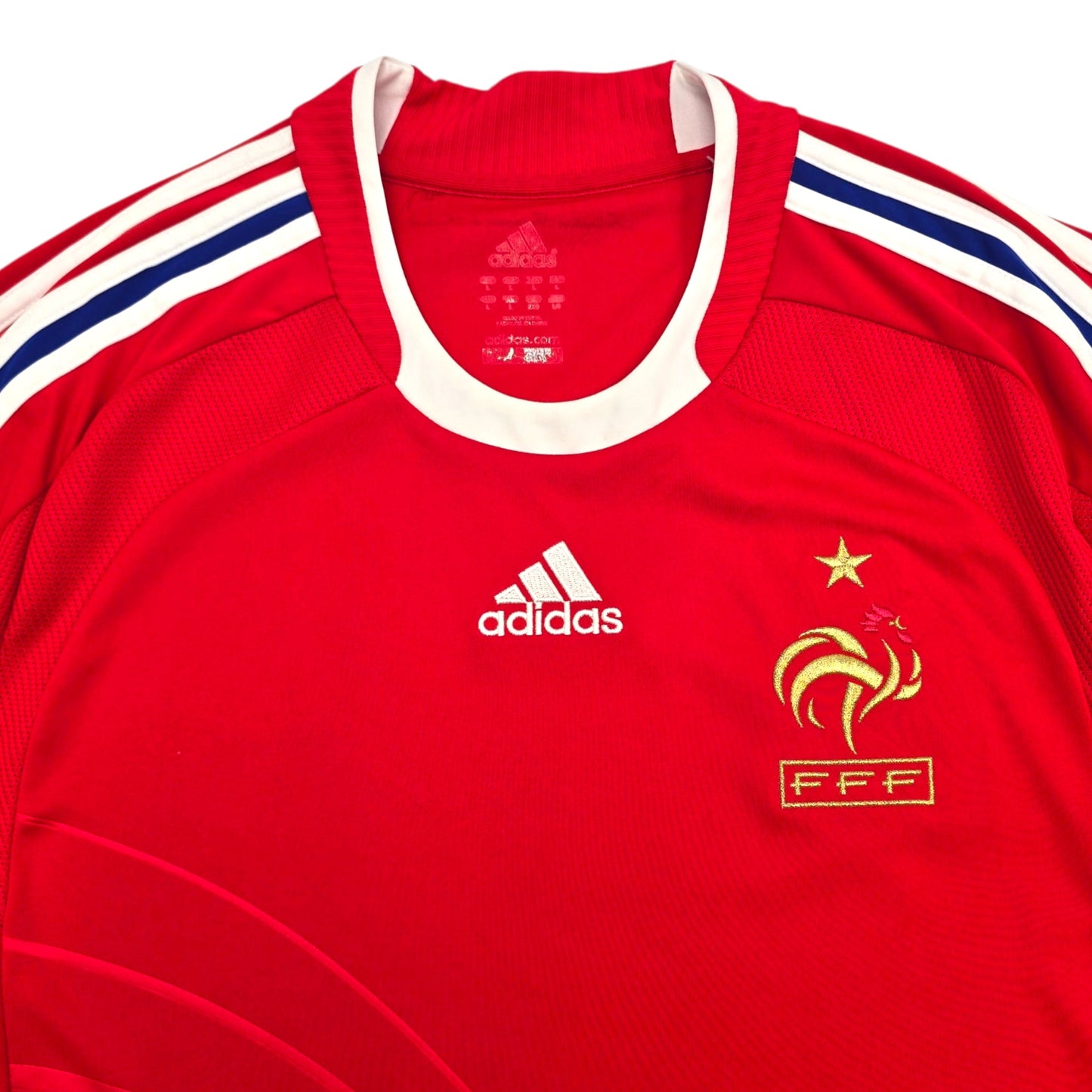 2007/08 France Away Football Shirt (L) Adidas