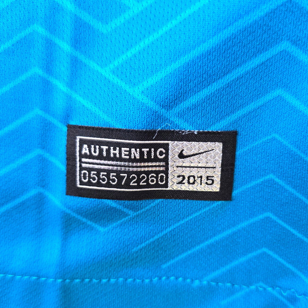 2015/16 Zenit St Petersburg Home Football Shirt (S) Nike #7 Hulk