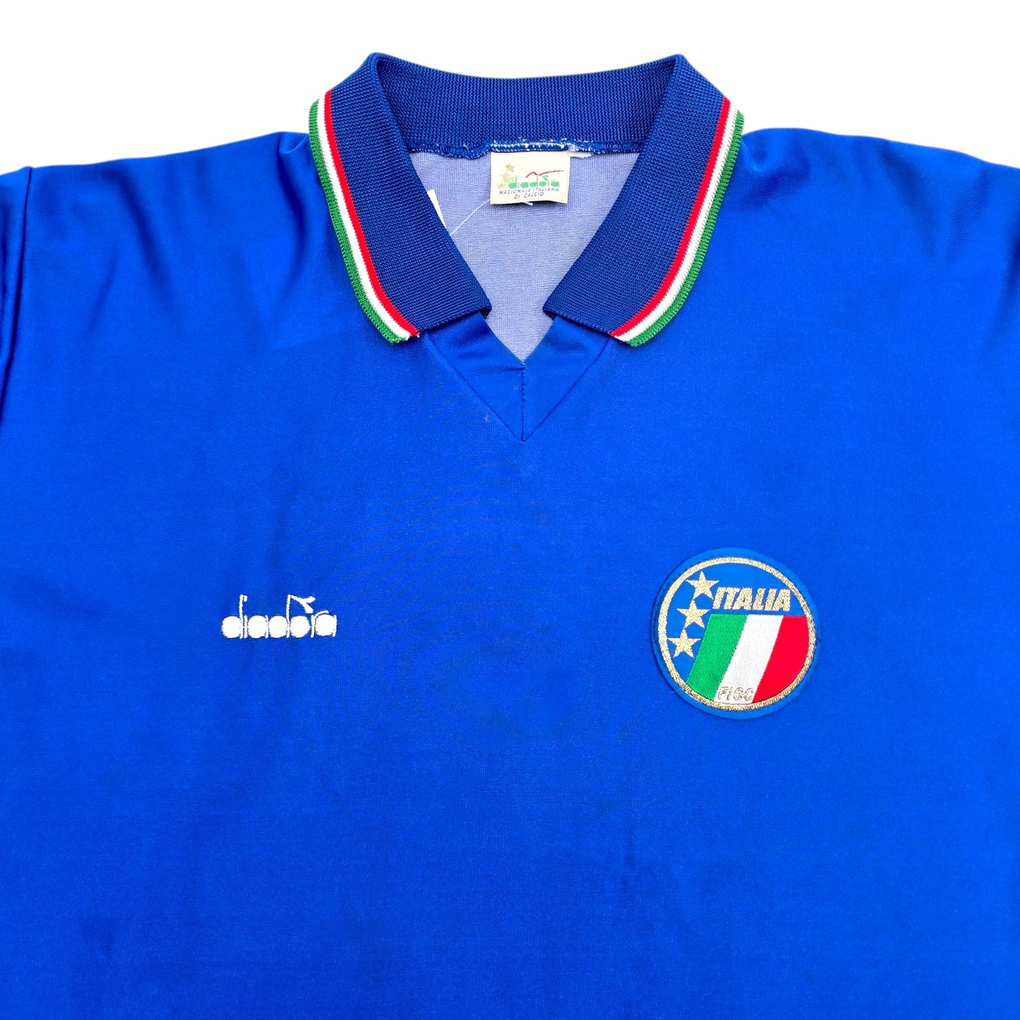 1986/90 Italy Home Football Shirt (M) Diadora