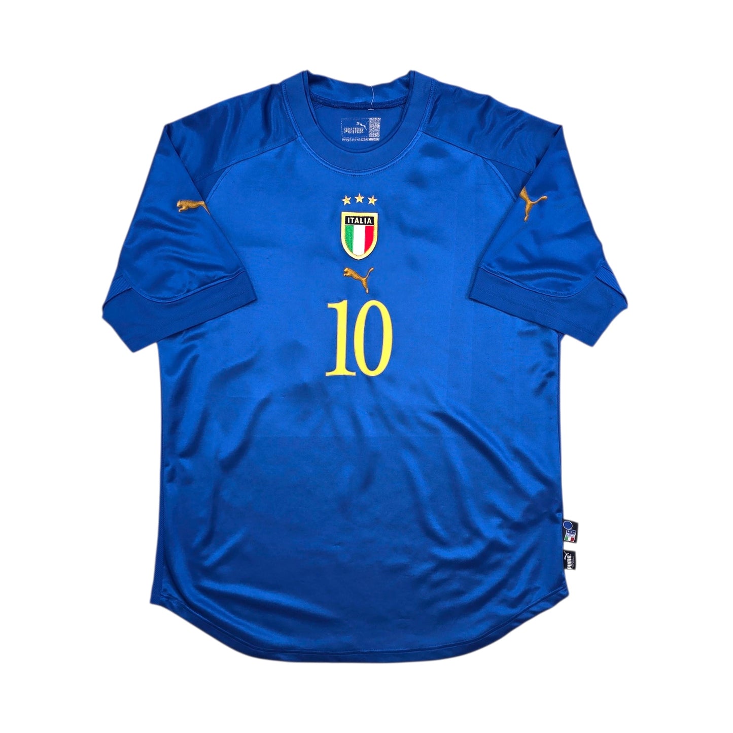 2004/06 Italy Home Football Shirt (XL) Puma #10 Totti