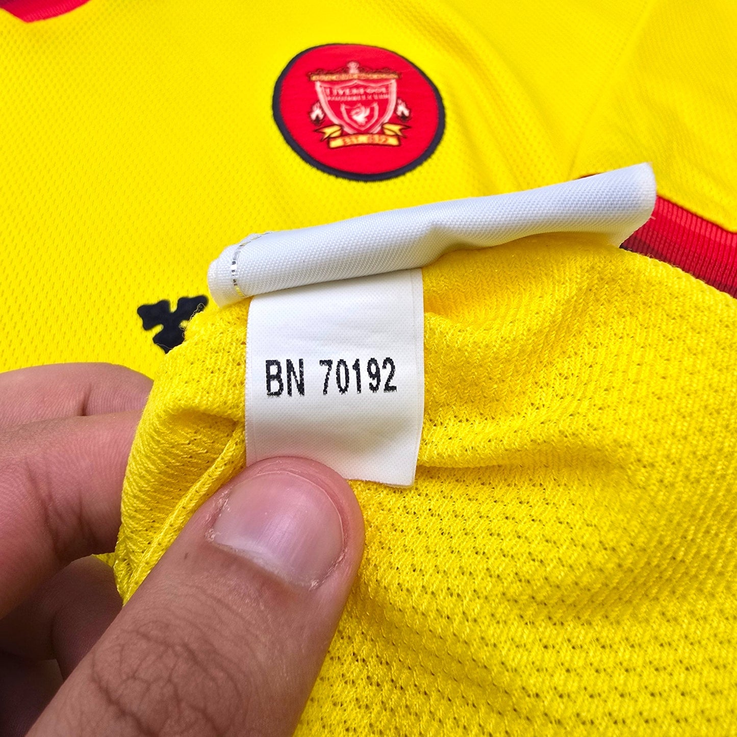 1997/99 Liverpool Away Football Shirt (L) Reebok