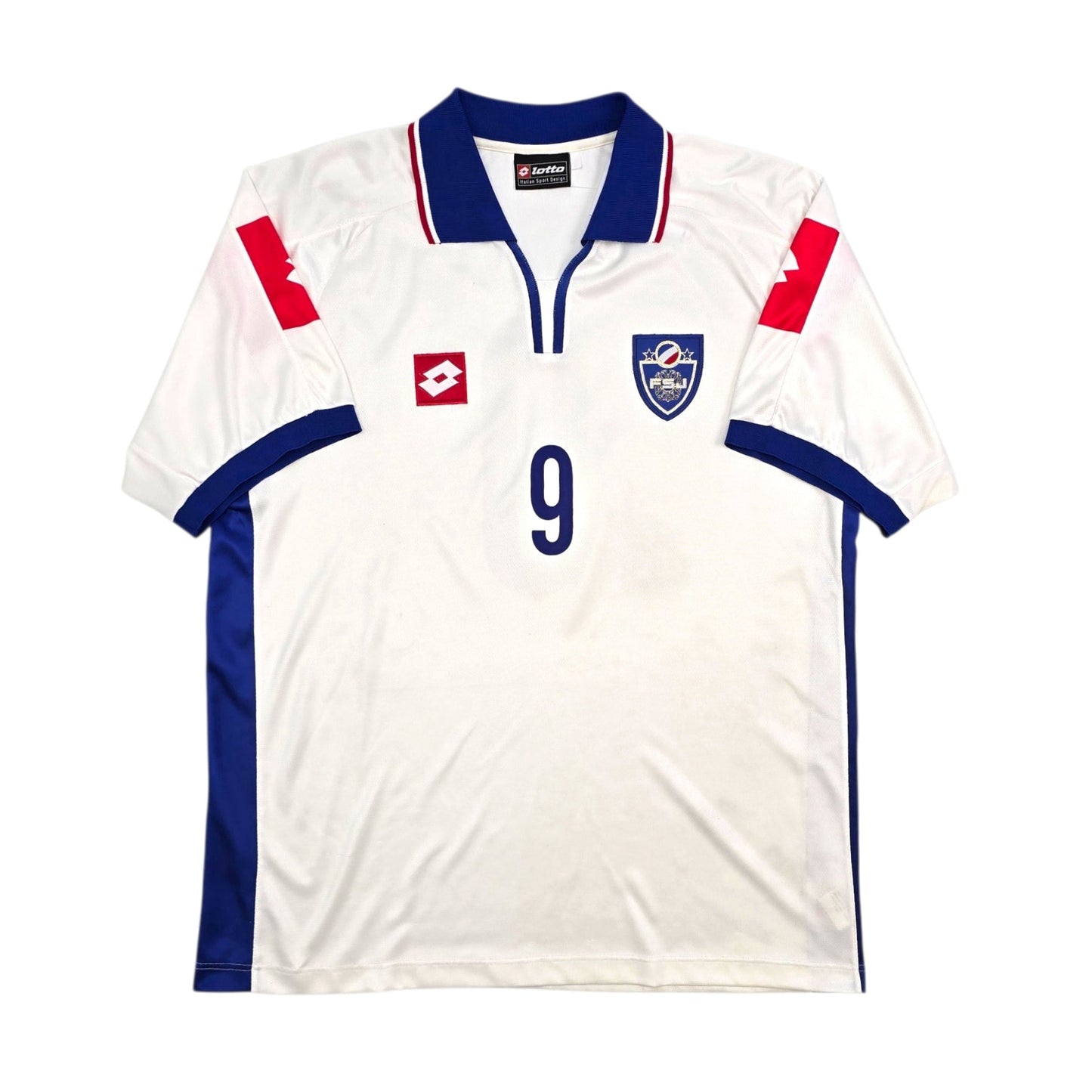 2002/03 Yugoslavia Away Football Shirt (XL) Lotto #9