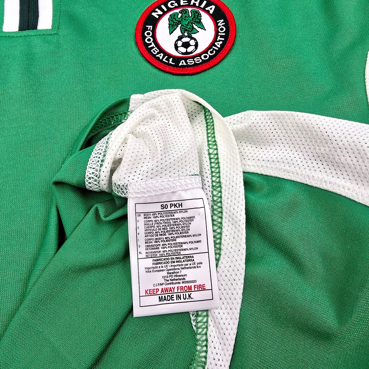 2000/02 Nigeria Home Football Shirt (L) Nike (BNWTs)