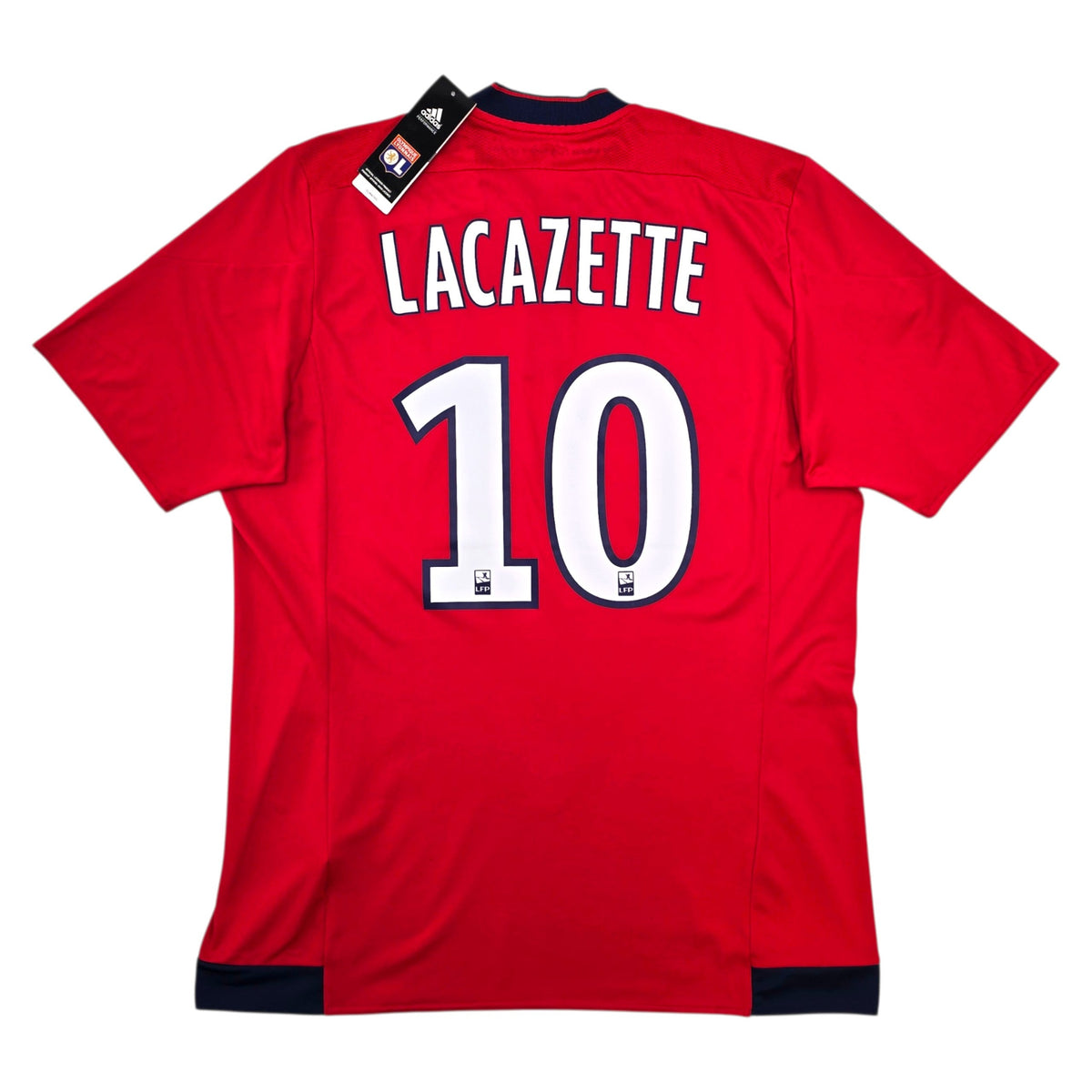 2015/16 Olympique Lyonnais Away Football Shirt (L) Adidas #10 Lacazette (BNWTs)