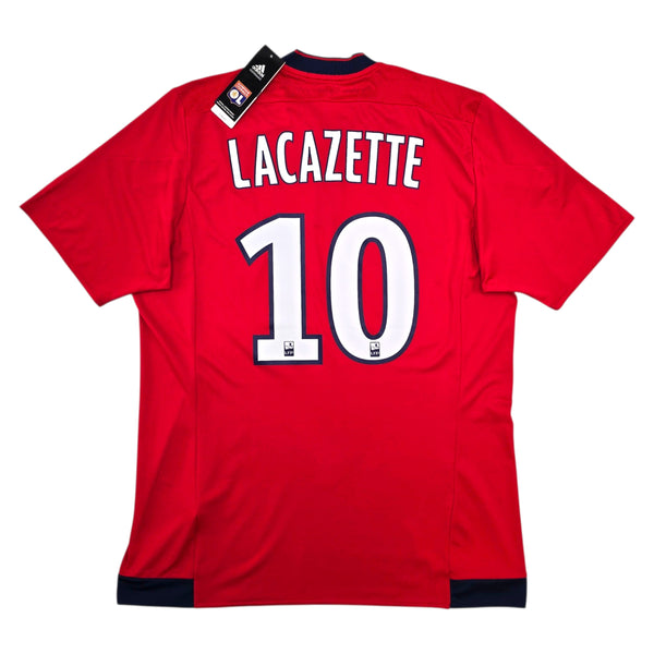 2015/16 Olympique Lyonnais Away Football Shirt (L) Adidas #10 Lacazette (BNWTs)
