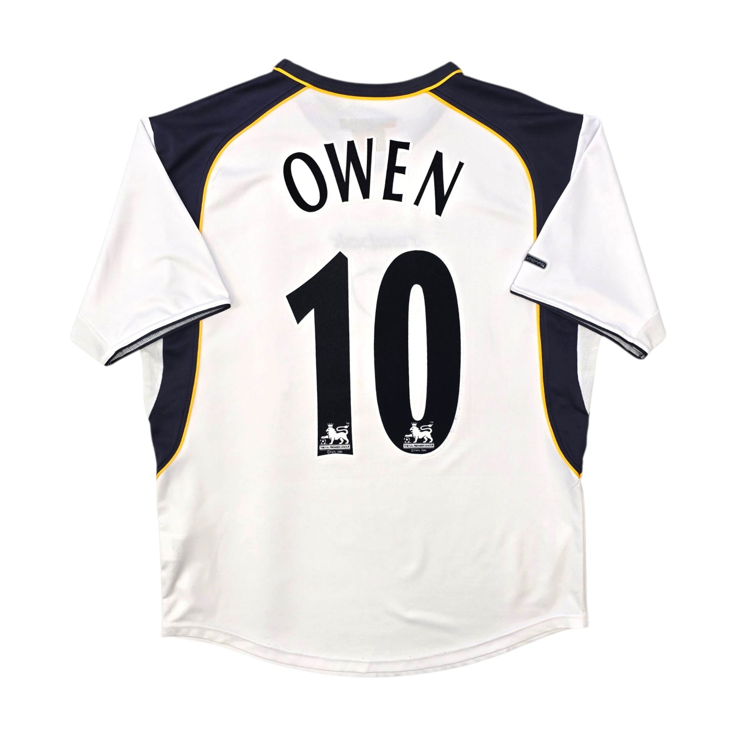 2001/03 Liverpool Away Football Shirt (M) Reebok #10 Owen