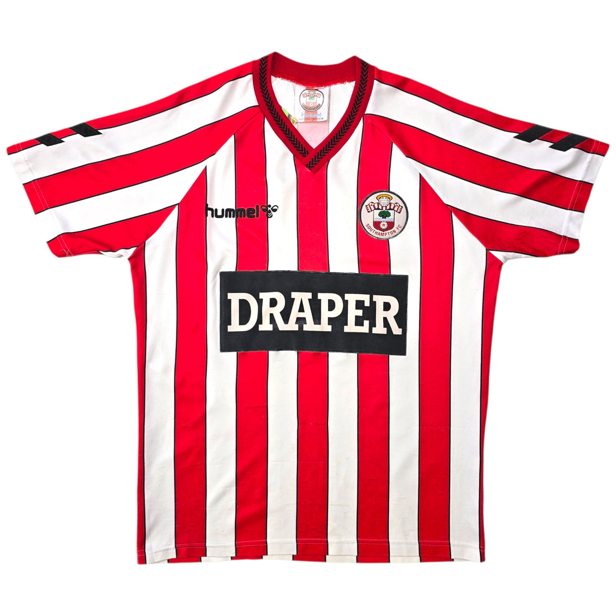 1989/91 Southampton Home Football Shirt (M) Hummel