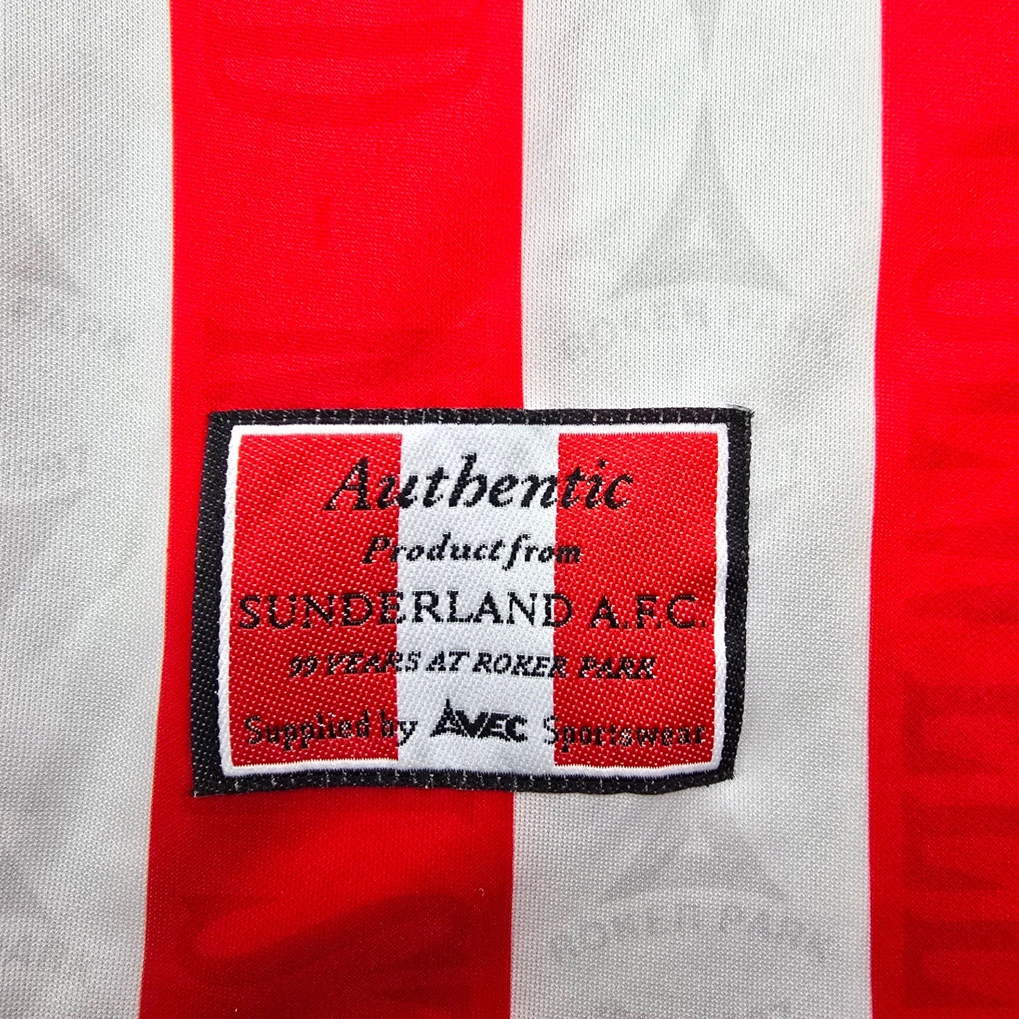 1996/97 Sunderland Home Football Shirt (S) Avec