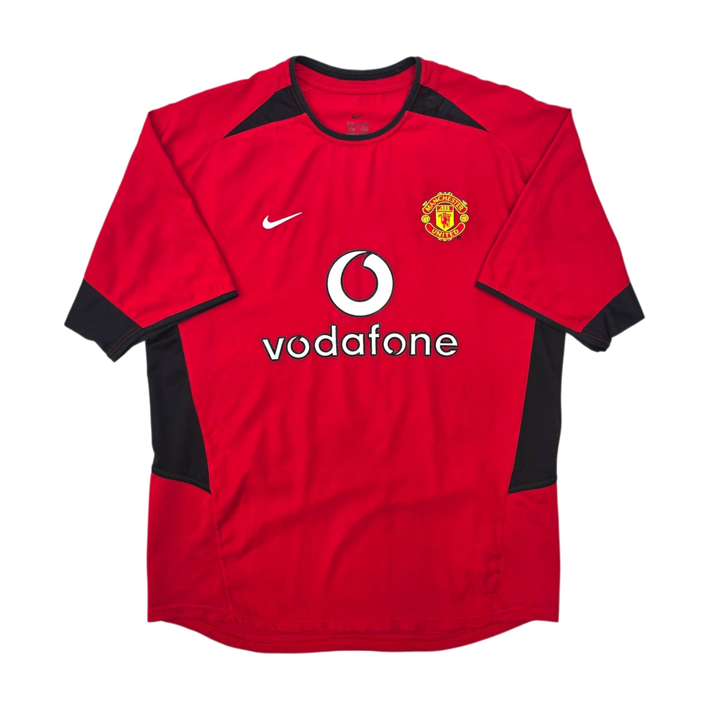 2002/04 Manchester United Home Football Shirt (M) Umbro #21 Forlan | Player Version