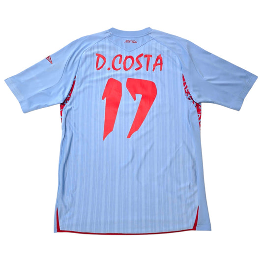 2007/08 Celta Vigo Home Football Shirt (L) Umbro #17 D.Costa