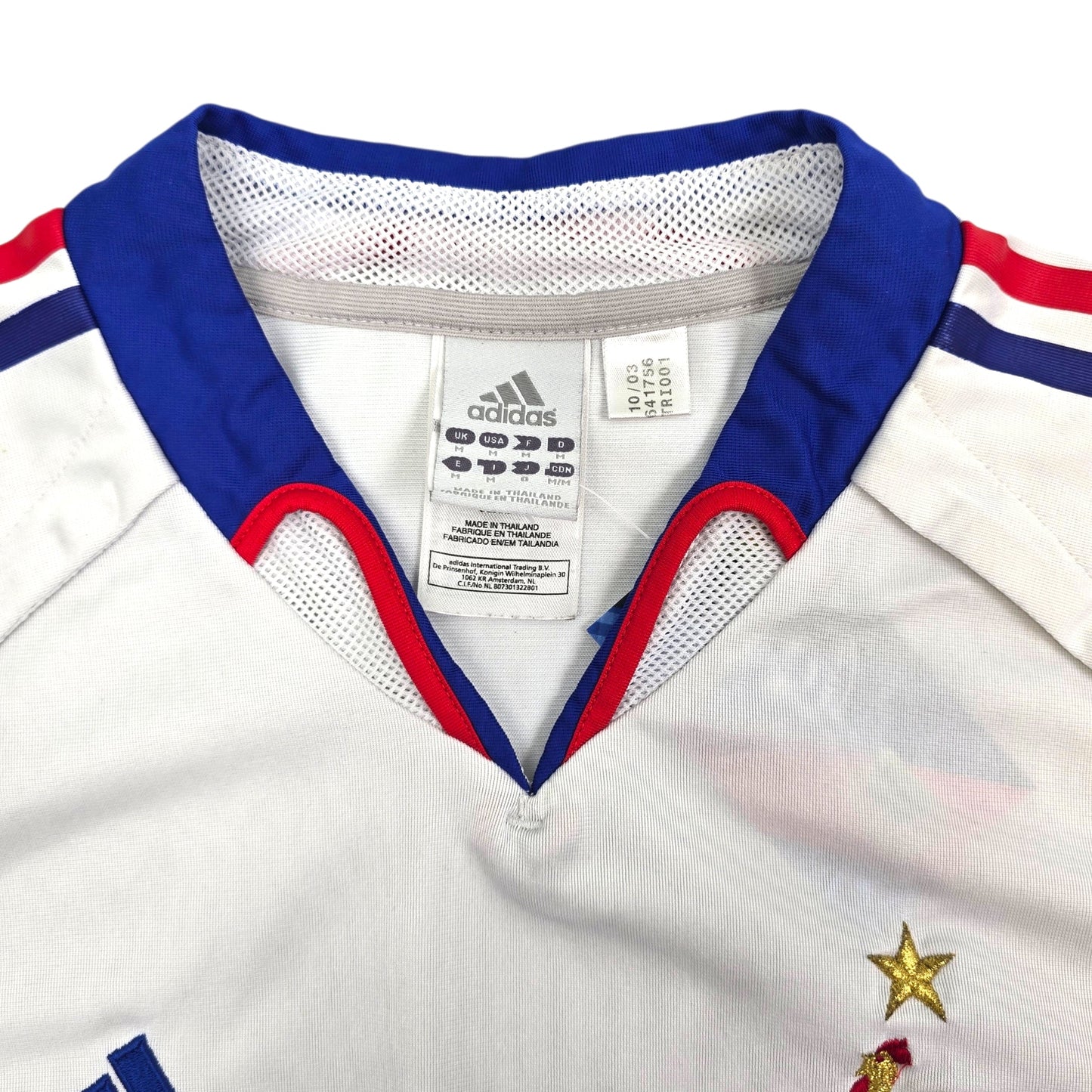 2004/06 France Away Football Shirt (M) Adidas