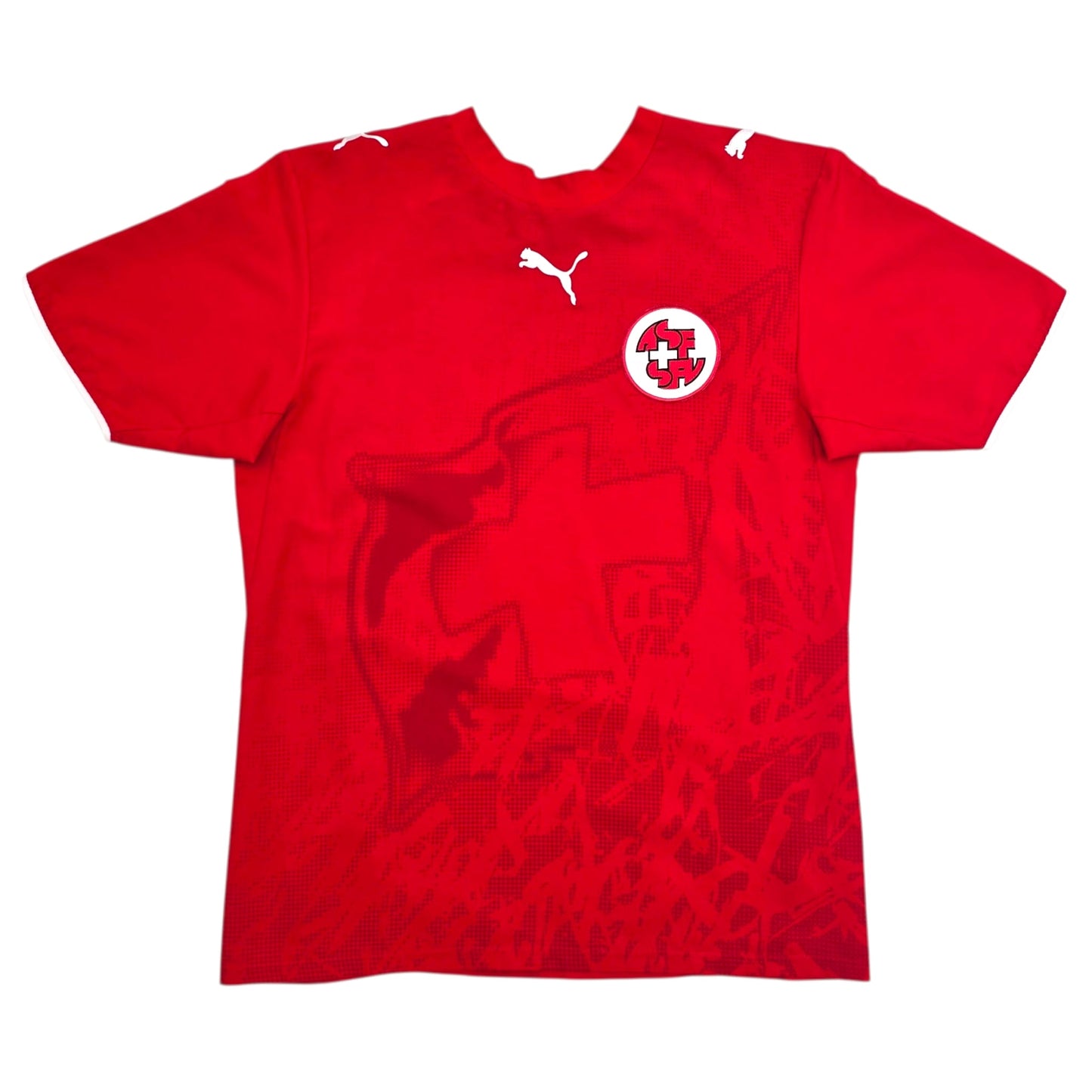 2006/08 Switzerland Home Football Shirt (M) Puma