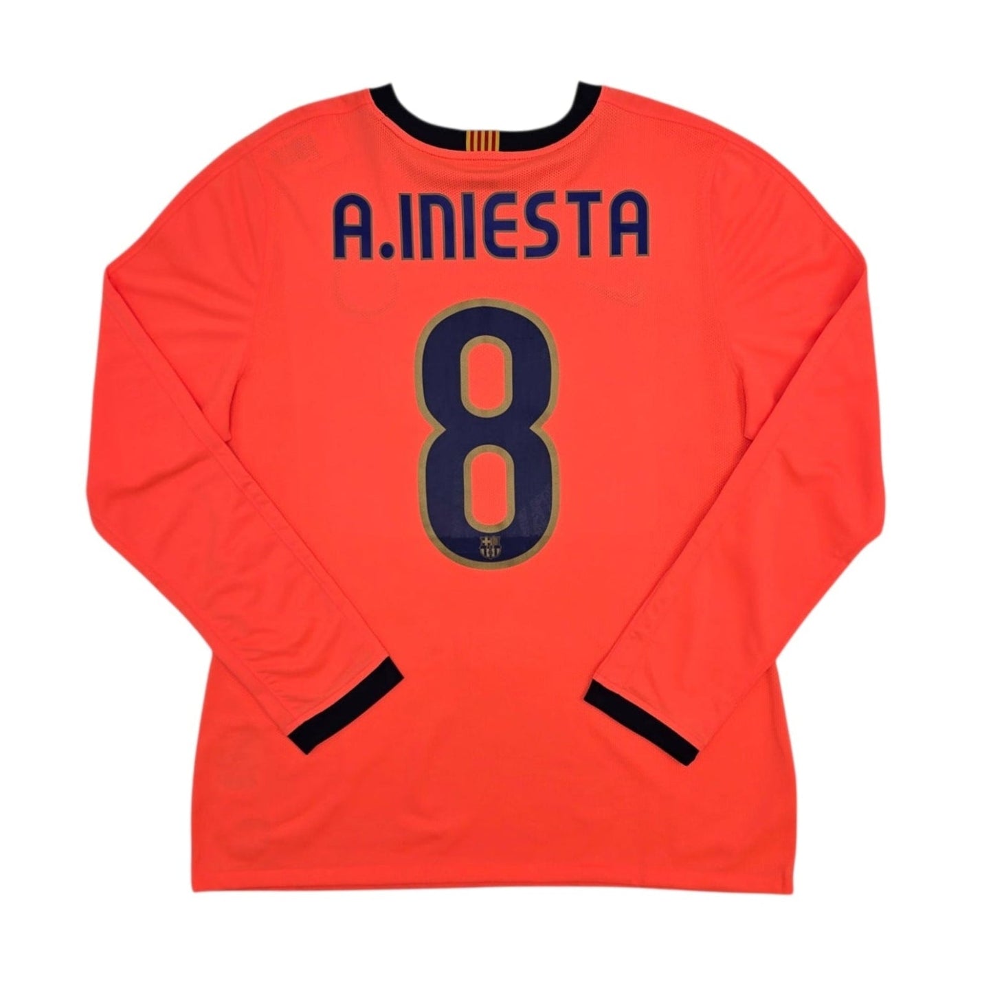 2009/11 Barcelona Away Football Shirt (XL) Nike #8 A. Iniesta