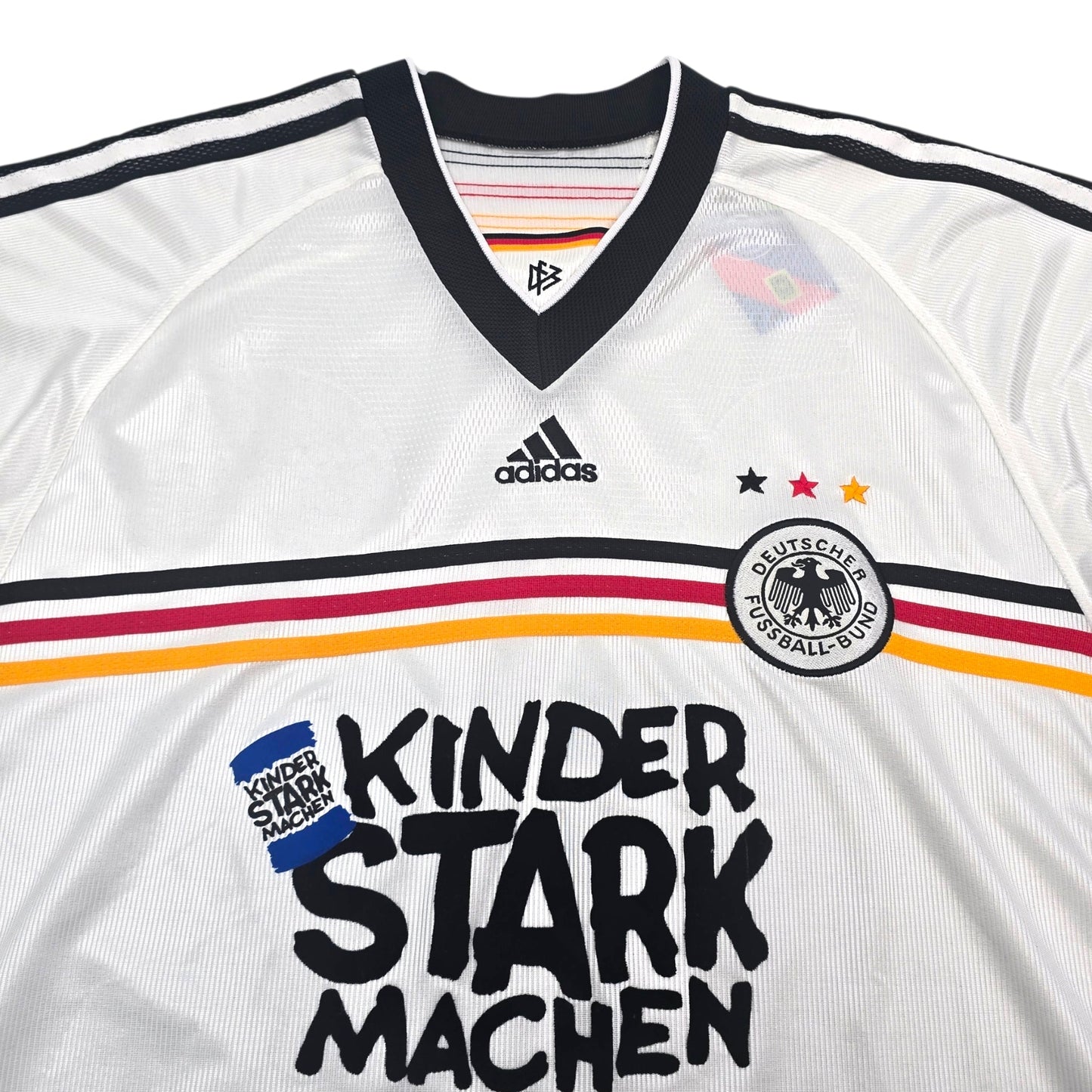 1998/00 Germany Home Football Shirt (2XL) Adidas (Kinder Stark Machen)