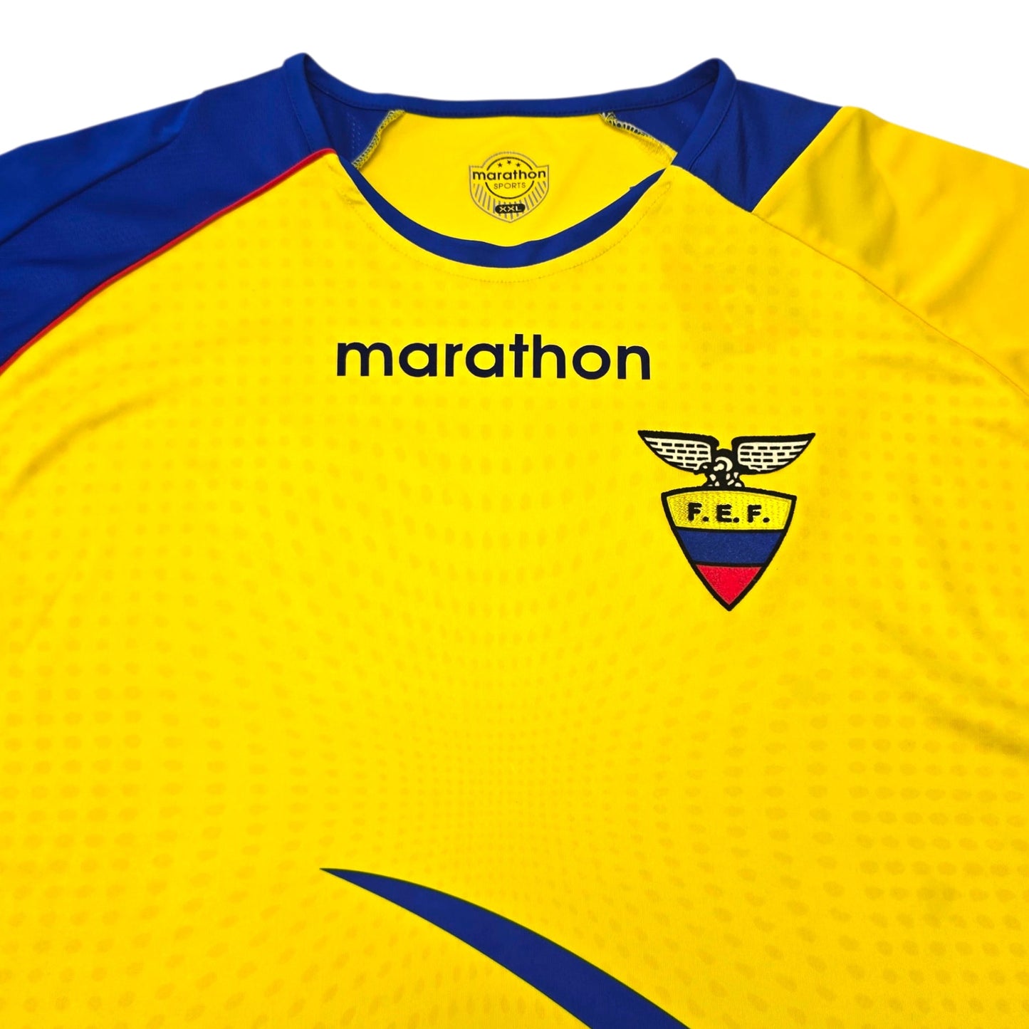 2006/07 Ecuador Home Football Shirt (2XL) Marathon