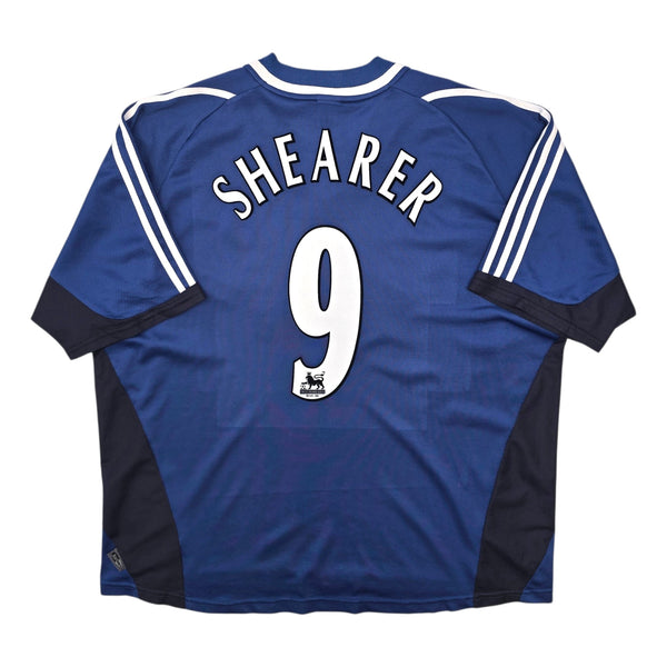 2001/02 Newcastle United Away Football Shirt (2XL) Adidas #9 Shearer
