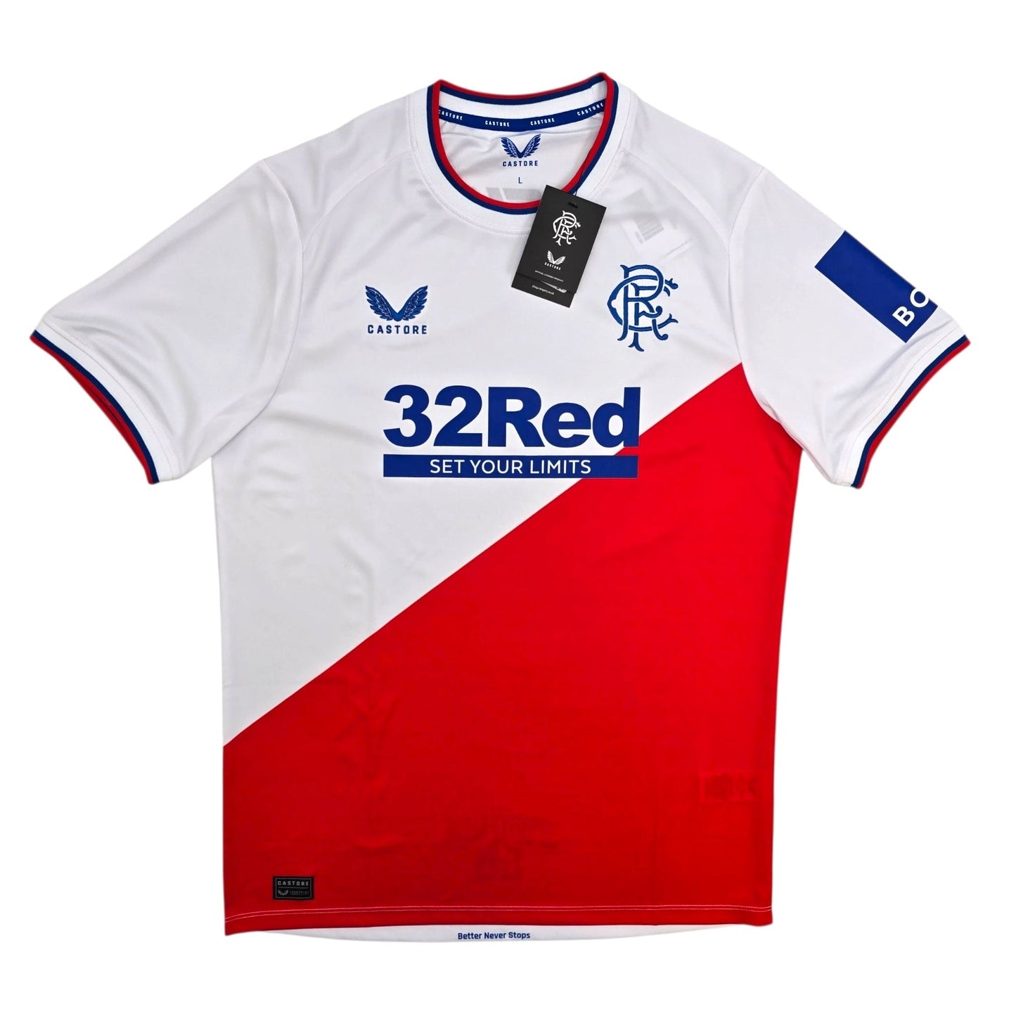 2022/23 Glasgow Rangers Away Football Shirt (L) Castore (BNWTs)
