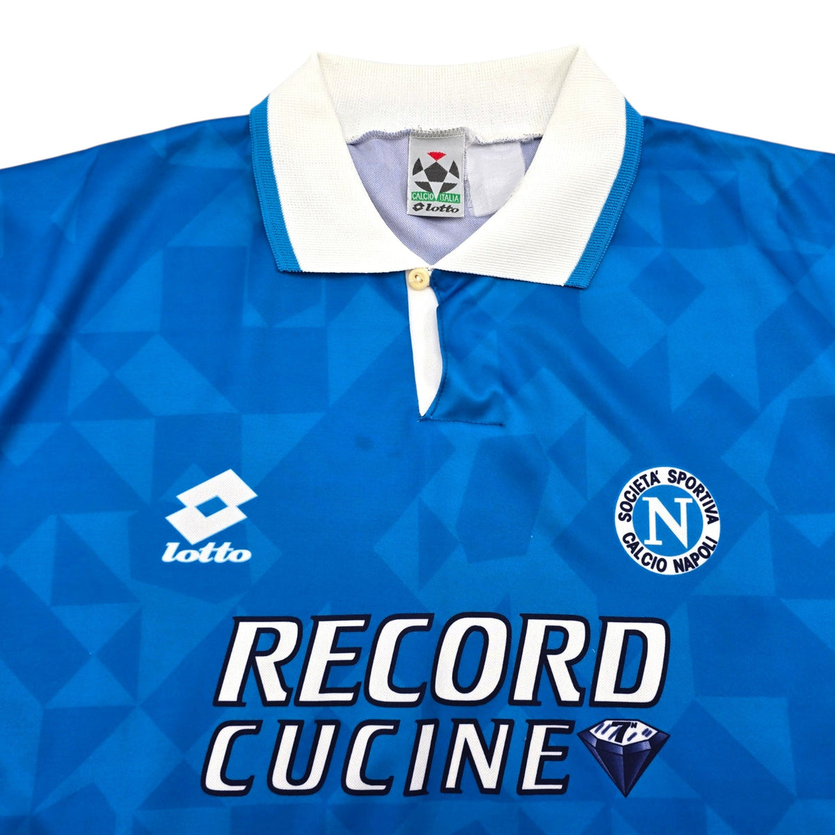 1994/96 Napoli Home Football Shirt (XL) Lotto