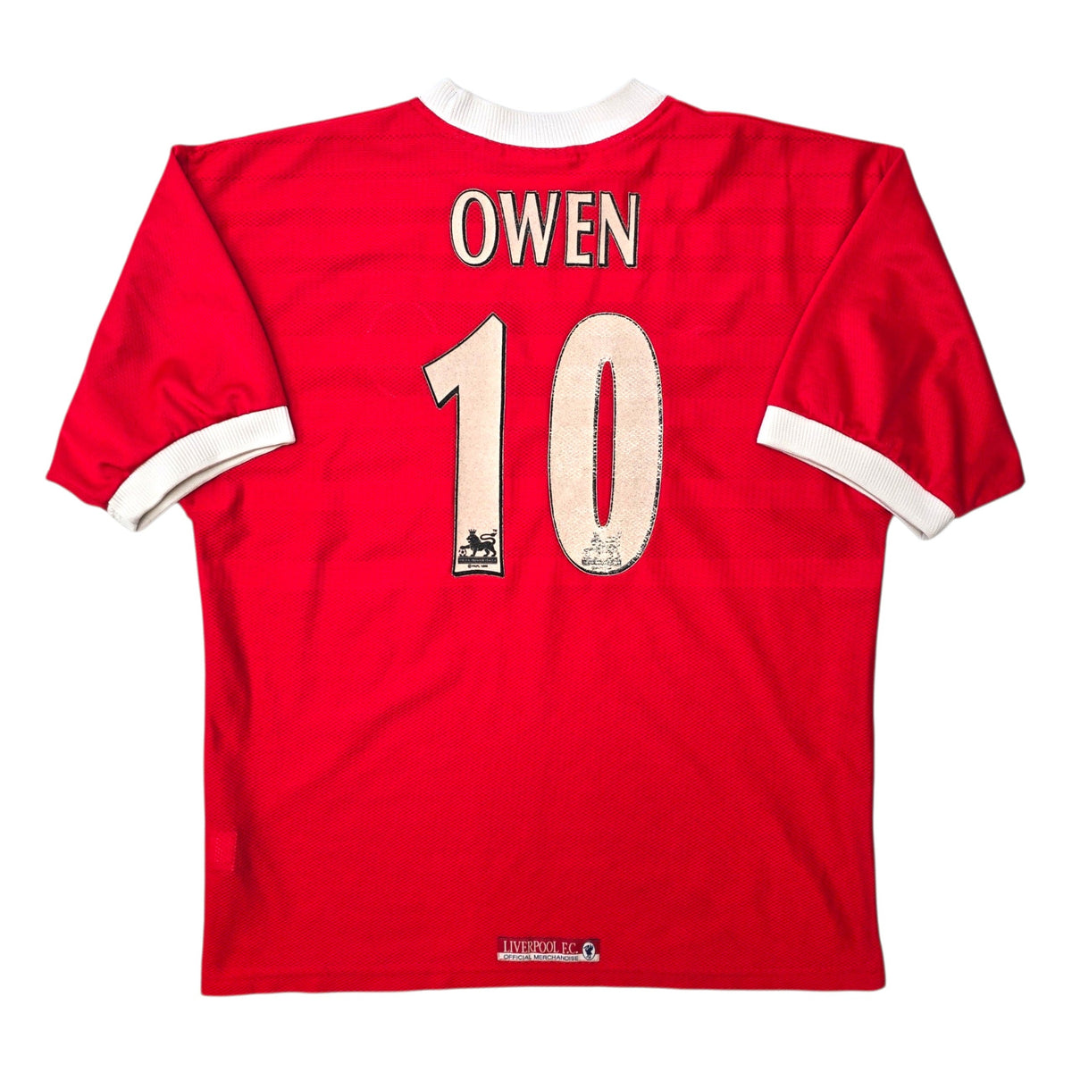 1998/99 Liverpool Home Football Shirt (L) Reebok #10 Owen