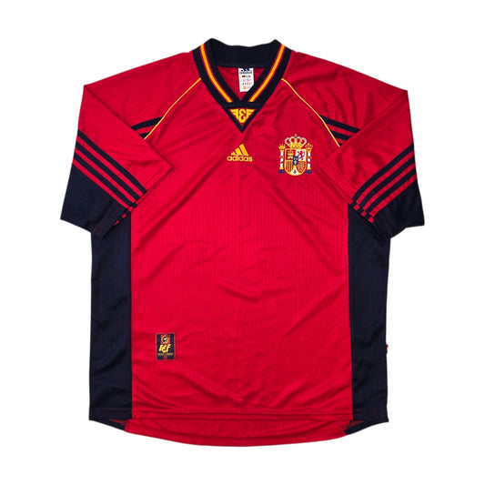 1998/00 Spain Home Football Shirt (XL) Adidas