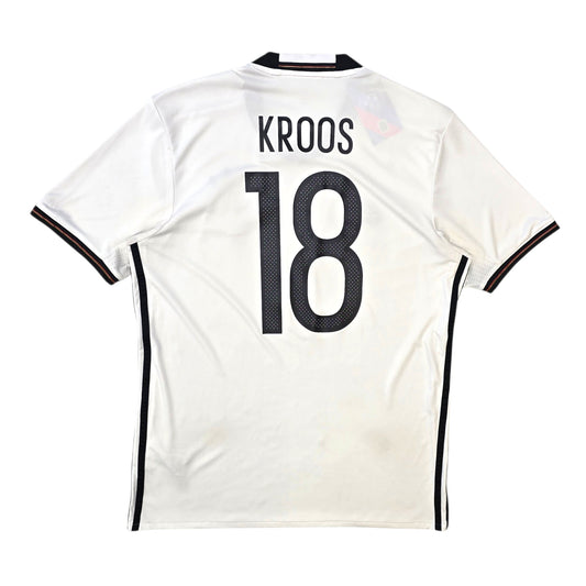 2016/17 Germany Home Football Shirt (M) Adidas #18 Kroos