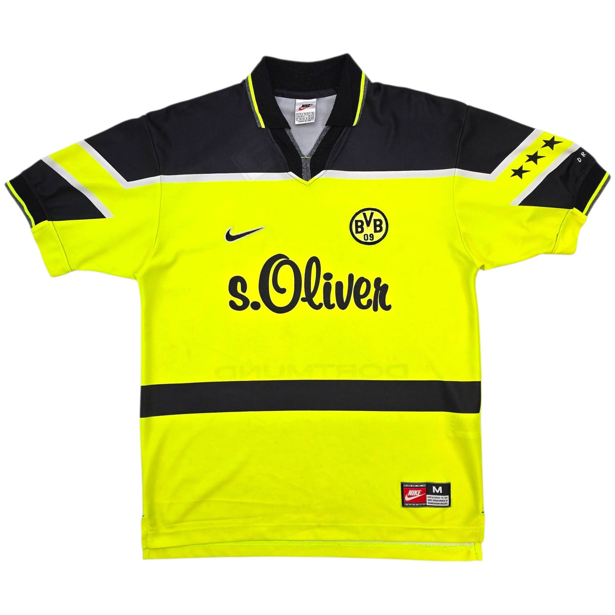 1997/98 Dortmund Home Football Shirt (M) Nike