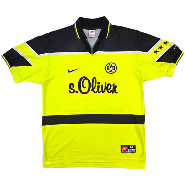 1997/98 Dortmund Home Football Shirt (M) Nike