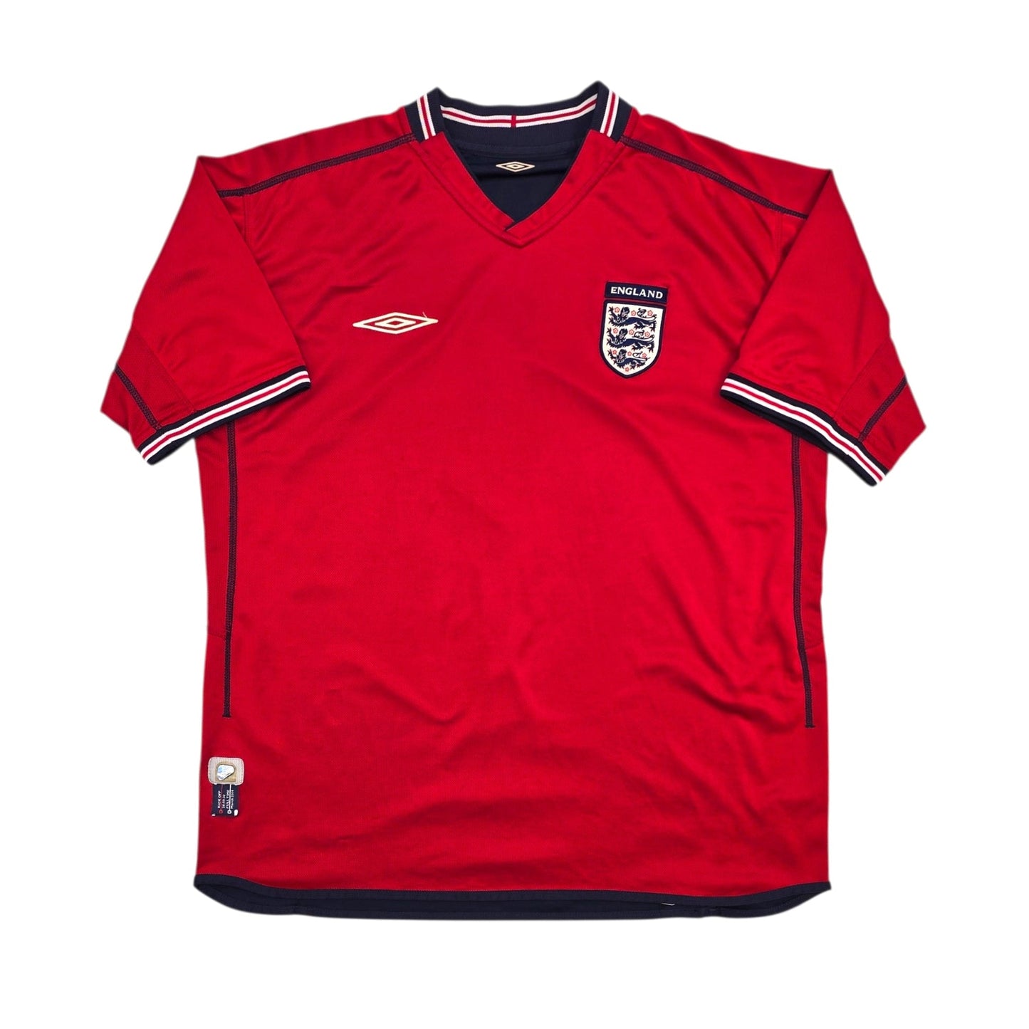 2002/04 England Away Football Shirt (2XL) Umbro