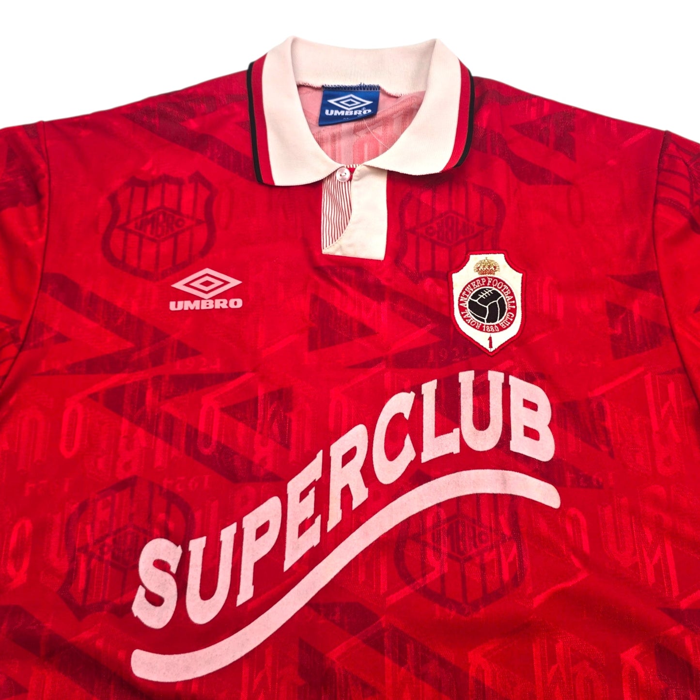 1993/94 Royal Antwerp Home Football Shirt (XL) Umbro #3