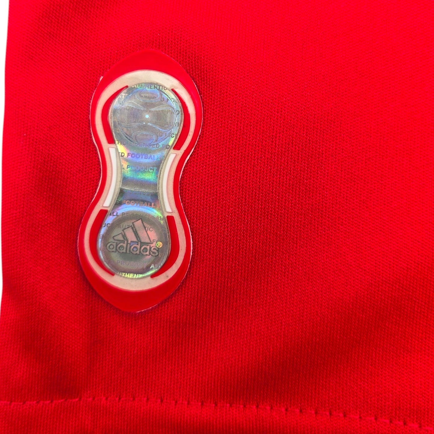 2007/08 Benfica Home Football Shirt (M) Adidas #20 Di Maria