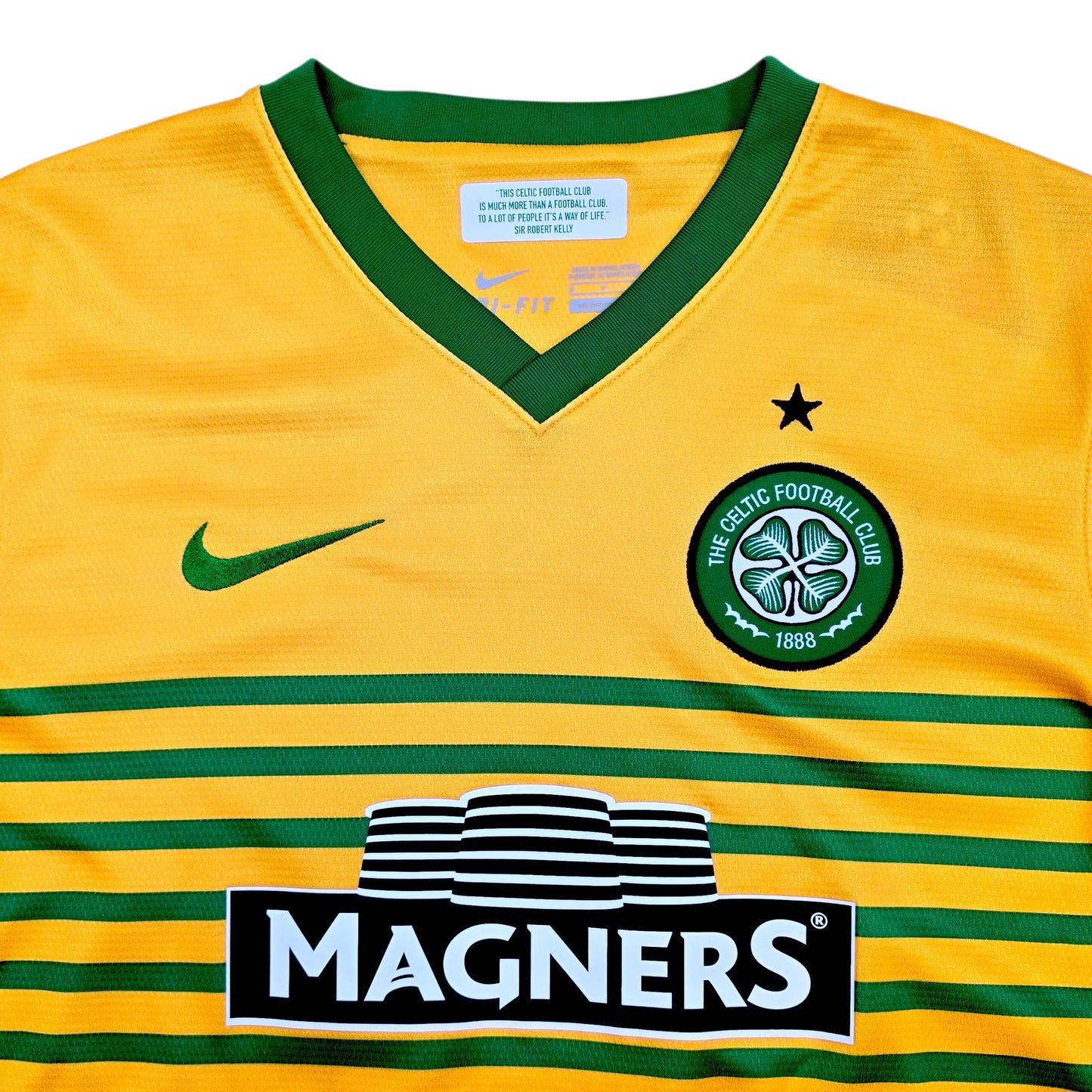2013/14 Celtic Away Football Shirt (S) Nike #9 Samaras
