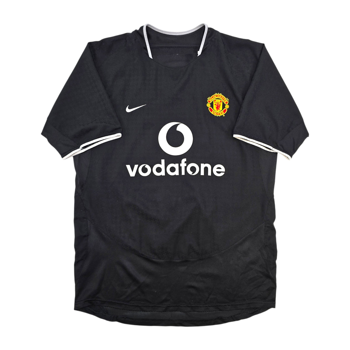 2003/05 Manchester United Away Football Shirt (M) Nike #16 Keane