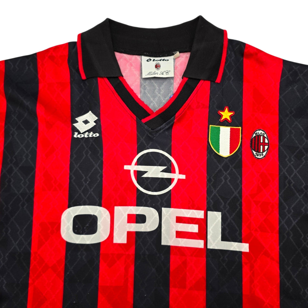 1994/95 AC Milan Home Football Shirt (2XL) Lotto
