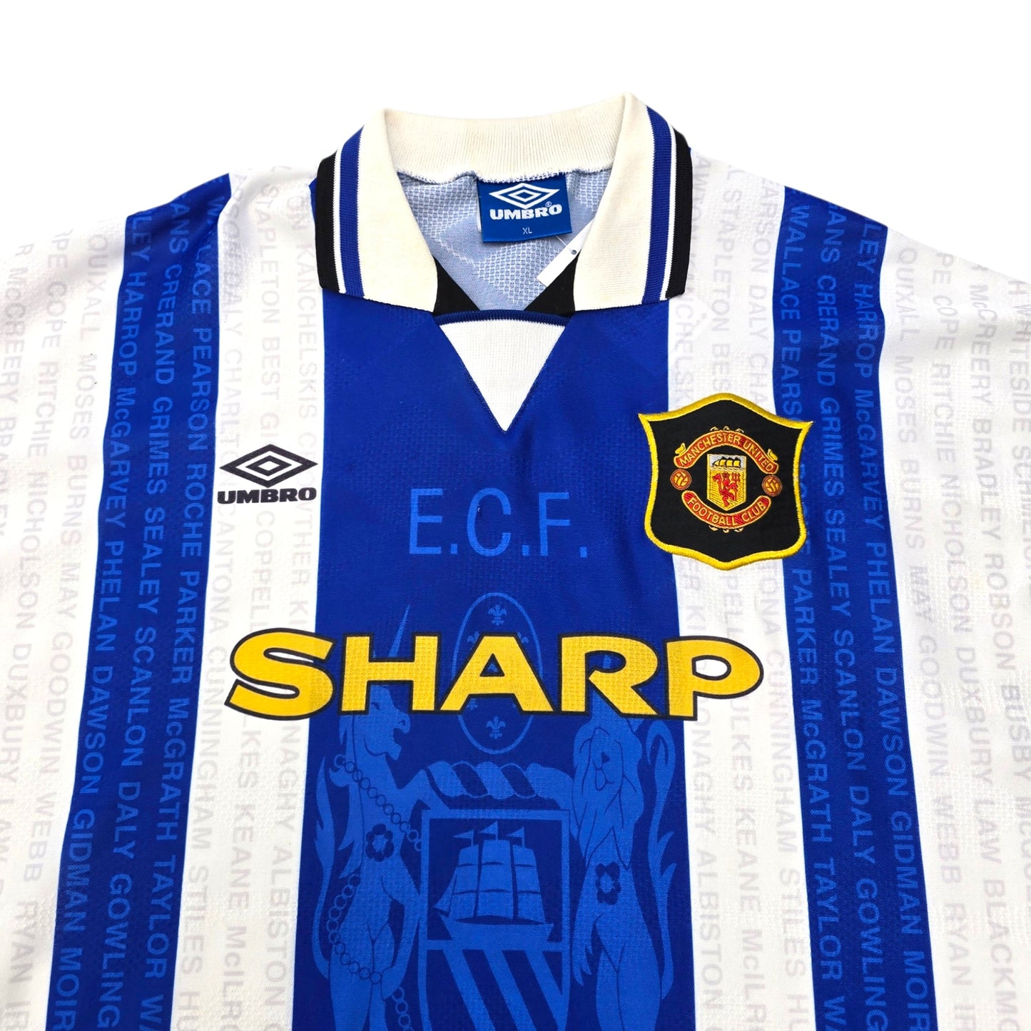 1994/96 Manchester United Third Football Shirt (XL) Umbro