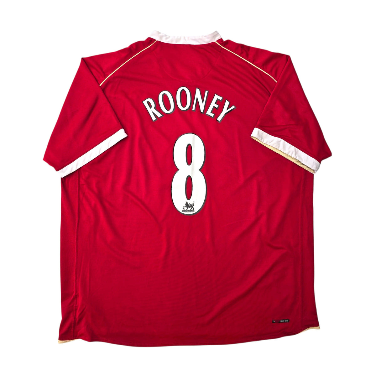 2006/07 Manchester United Home Football Shirt (3XL) Nike #8 Rooney