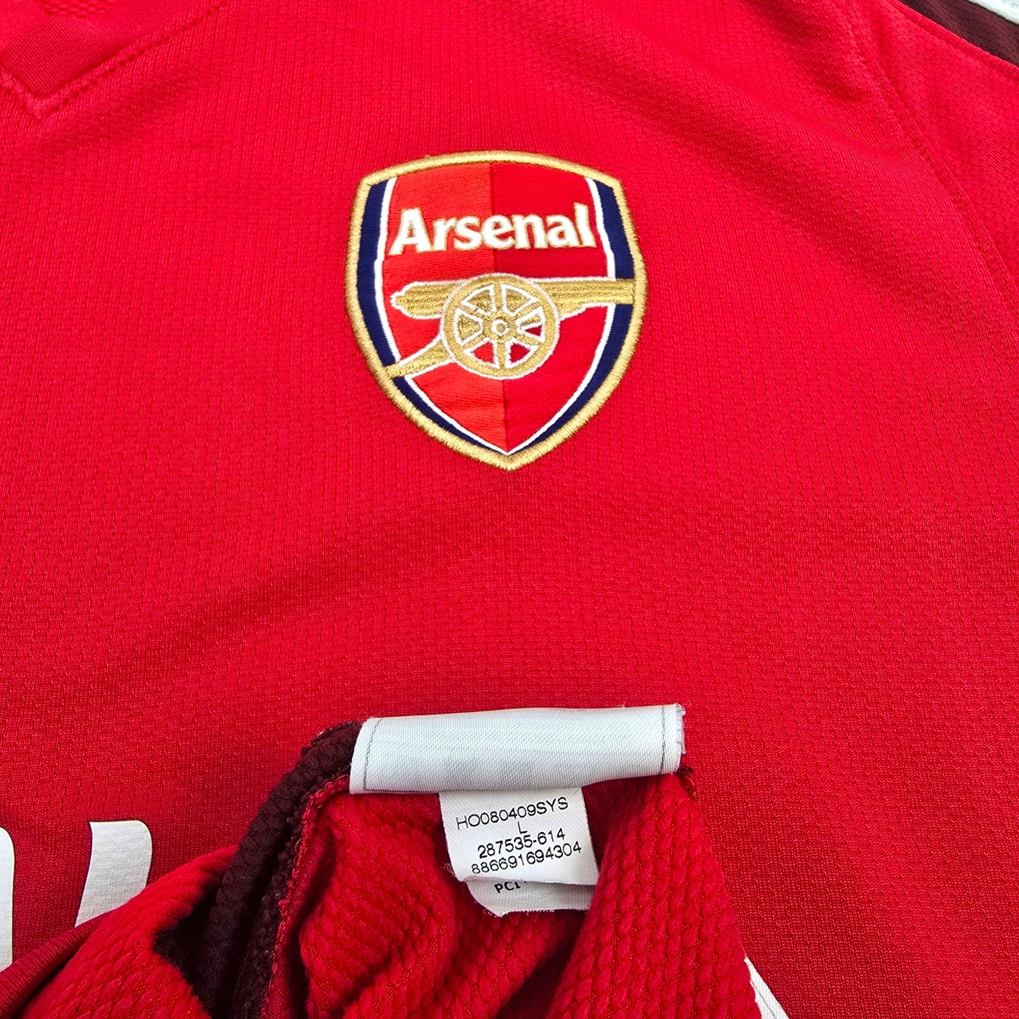 2008/10 Arsenal Home Football Shirt (L) Nike #23 Arshavin