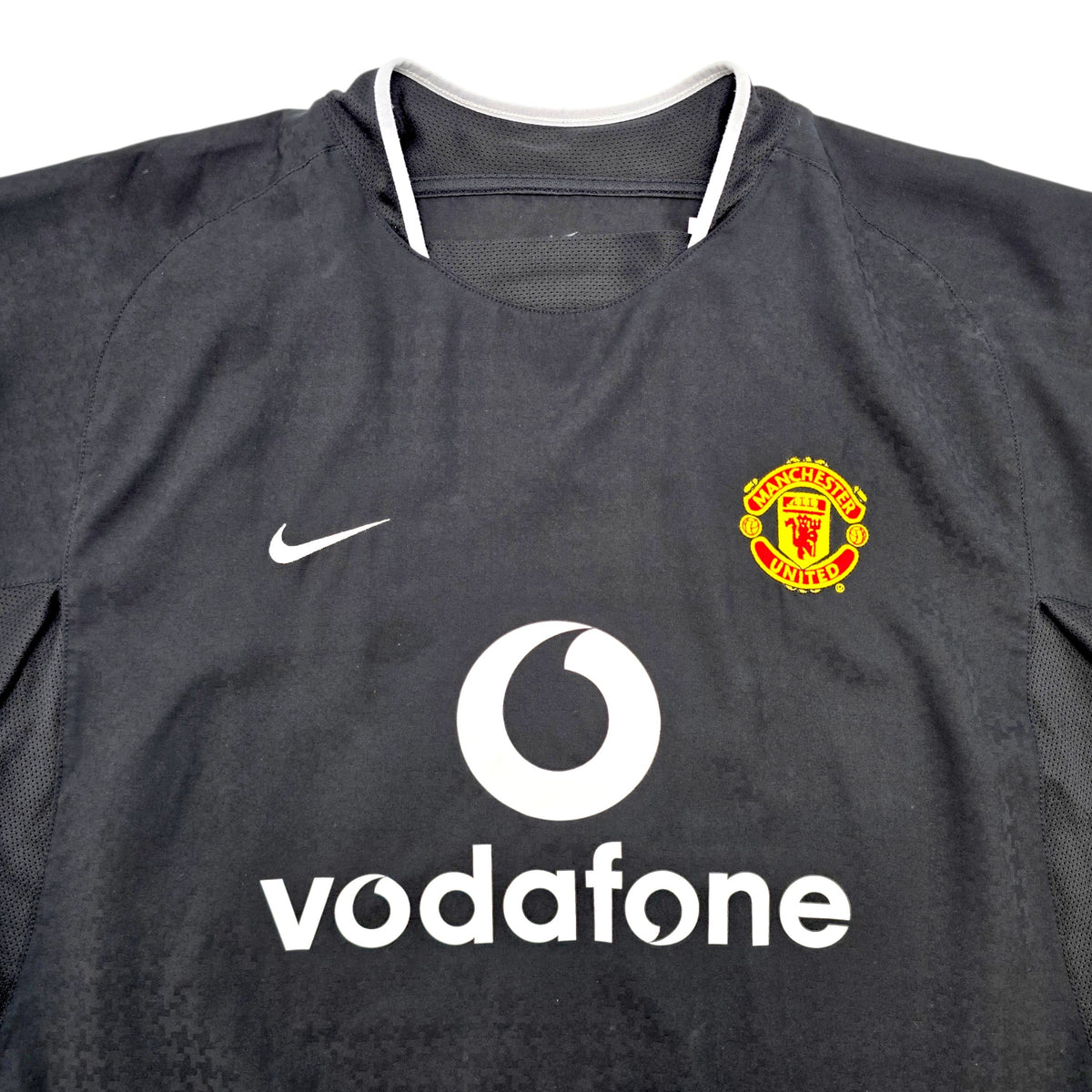 2003/05 Manchester United Away Football Shirt (M) Nike #16 Keane