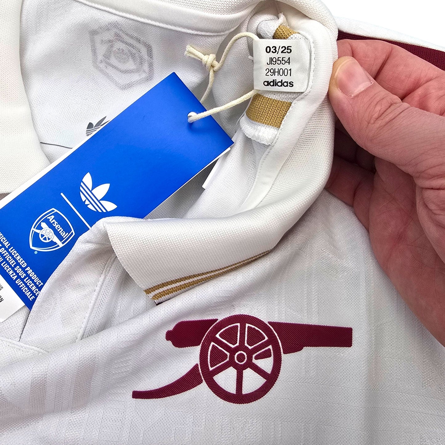 2025/26 Arsenal Third Football Shirt (L) Adidas (Player Version | BNWTs)