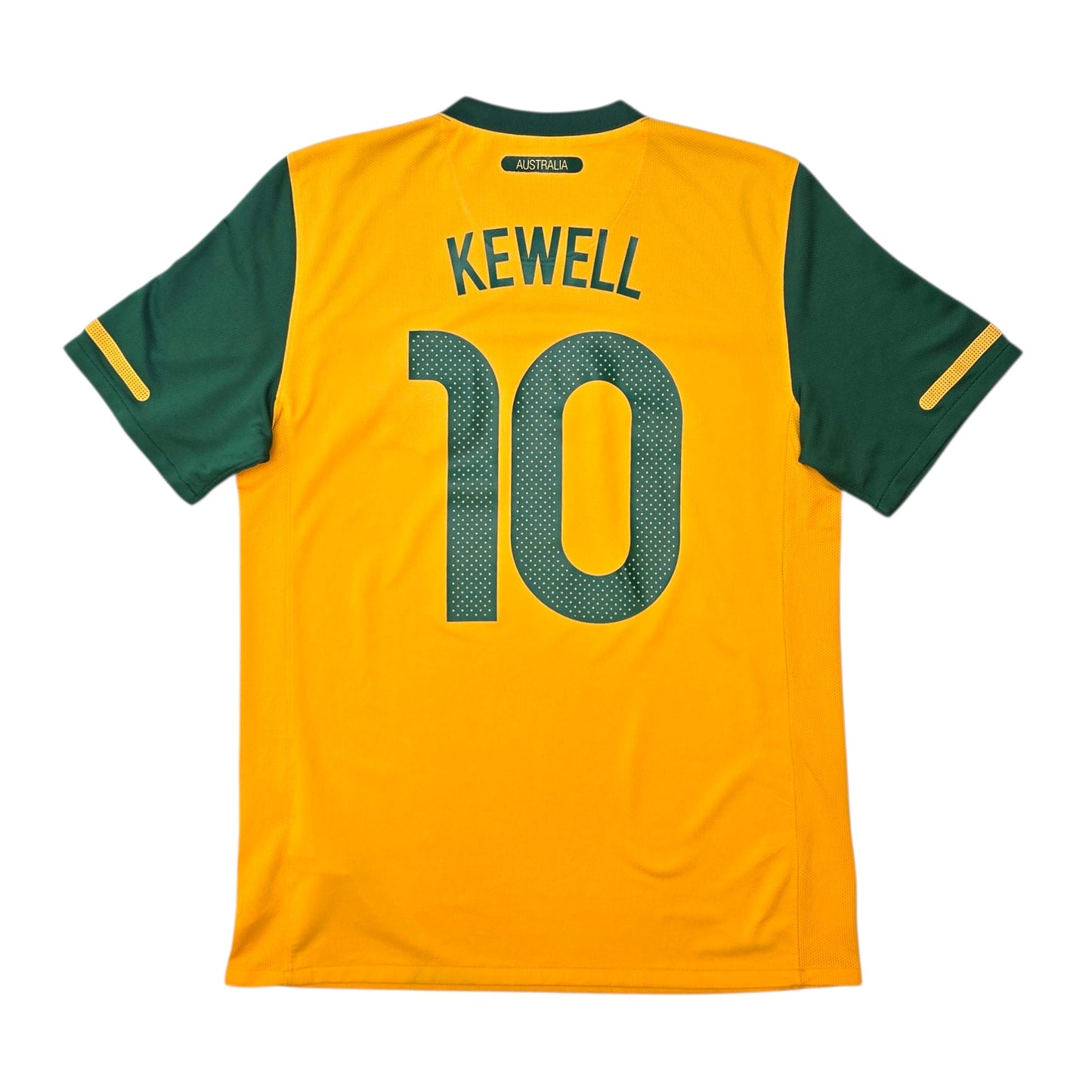 2010/11 Australia Home Football Shirt (M) Nike #10 Kewell