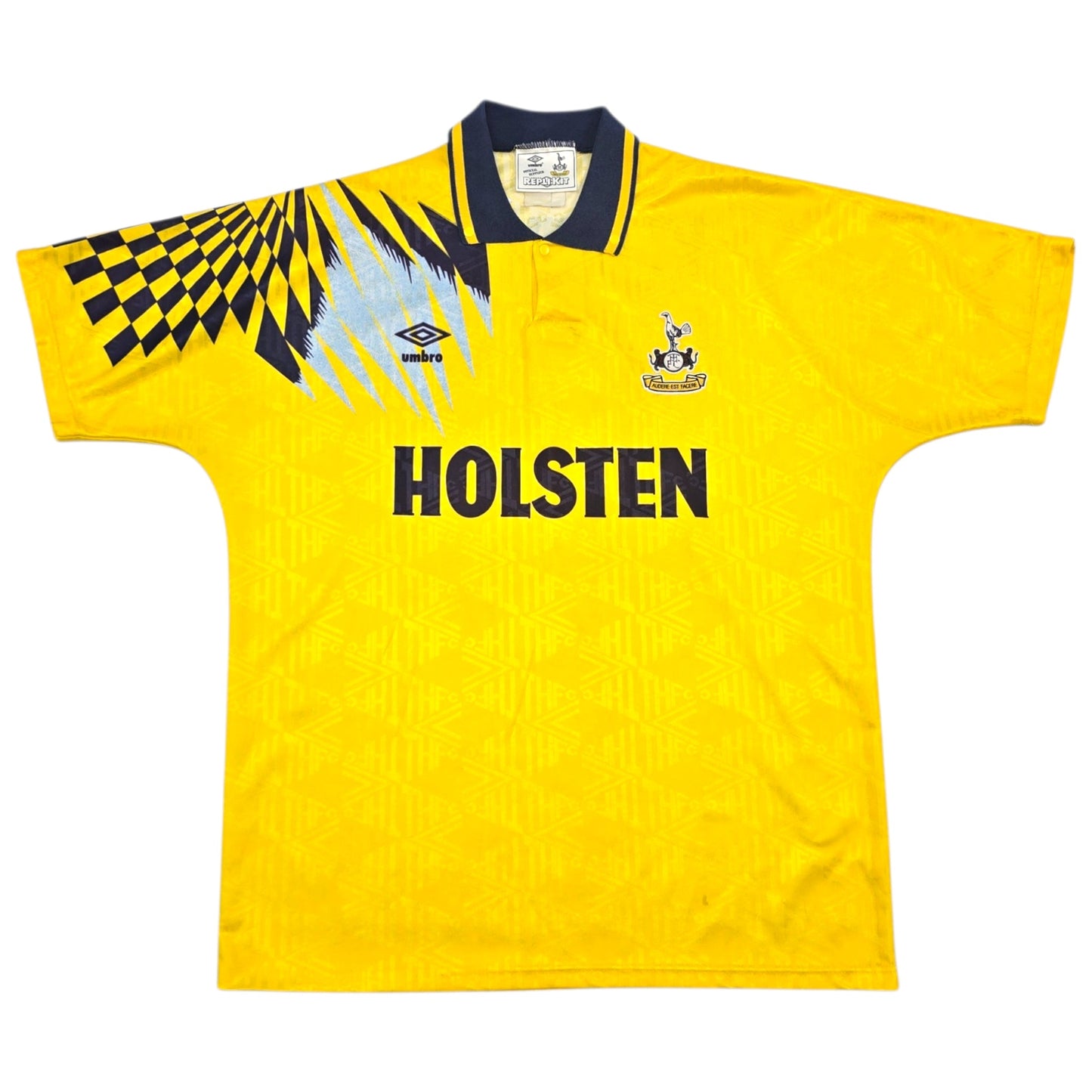 1991/95 Tottenham Hotspur Away Football Shirt (XL) Umbro #18 Klinsmann