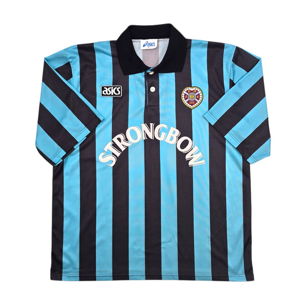 1993/94 Hearts Away Football Shirt (XL) Asics