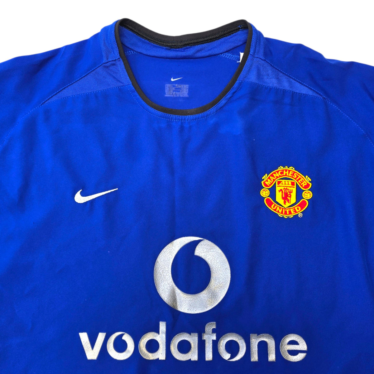 2002/03 Manchester United Third Football Shirt (L) Nike #7 Beckham